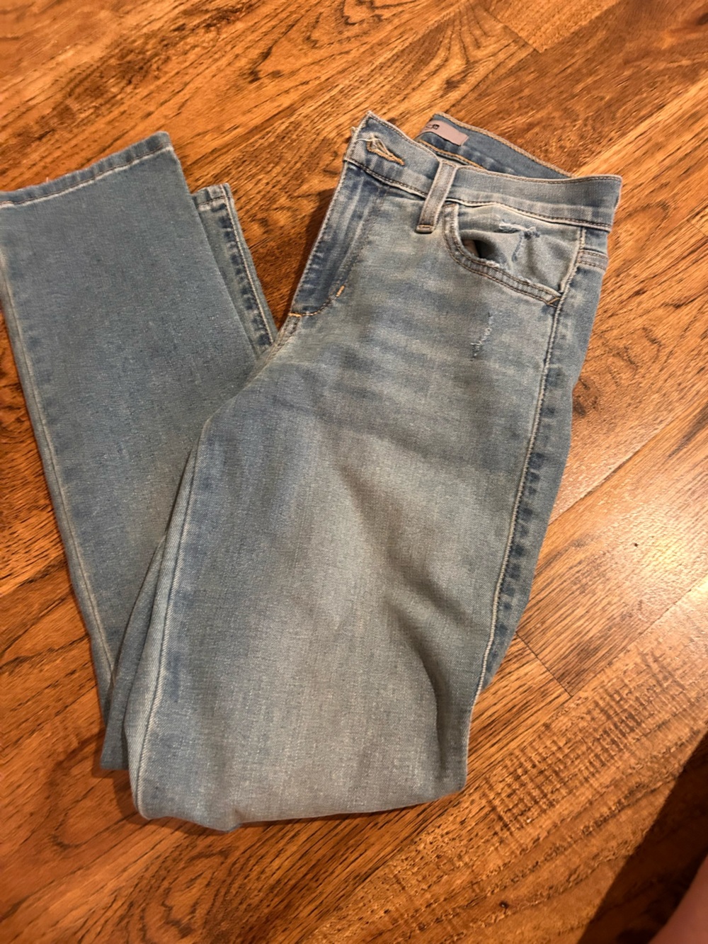 Joe's Jeans Straight Leg Light Blue Denim Jeans